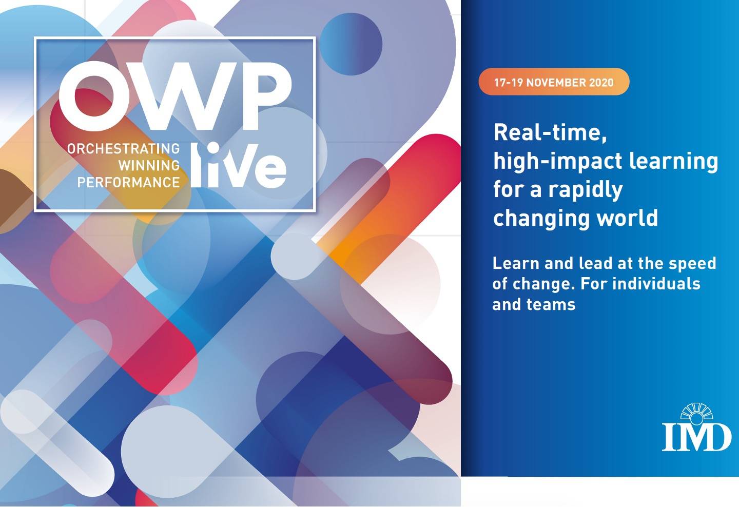 IMD - OWP liVe November 2020